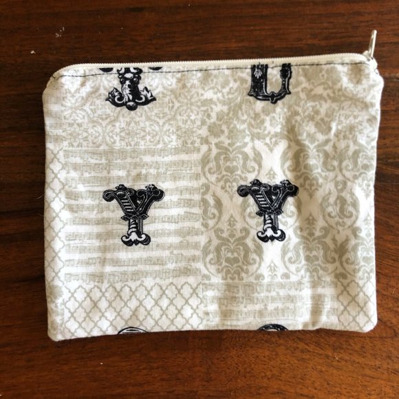 Lot 6 Handmade Zipper pouches bags Vintage Lot A - Picture 10 of 14